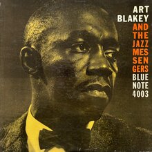 Art Blakey and the Jazz Messengers — <cite>Moanin’</cite> album art