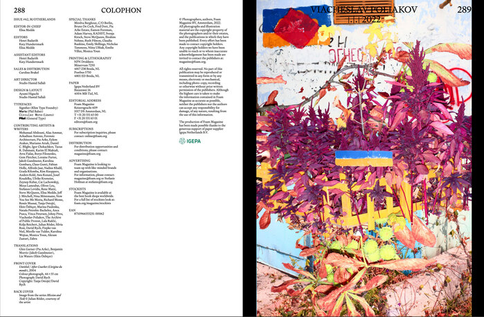 Foam magazine, issue #62, “M/otherlands” 11