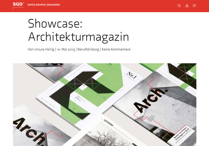 SGD Swiss Graphic Designers website 4