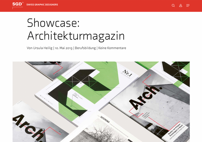 SGD Swiss Graphic Designers website 4