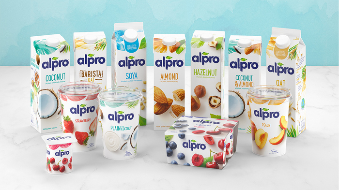 Alpro packaging and website 2