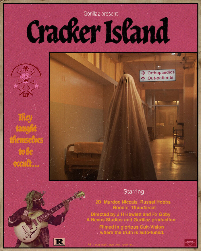 Gorillaz – Cracker Island album art and World Tour 2022 10