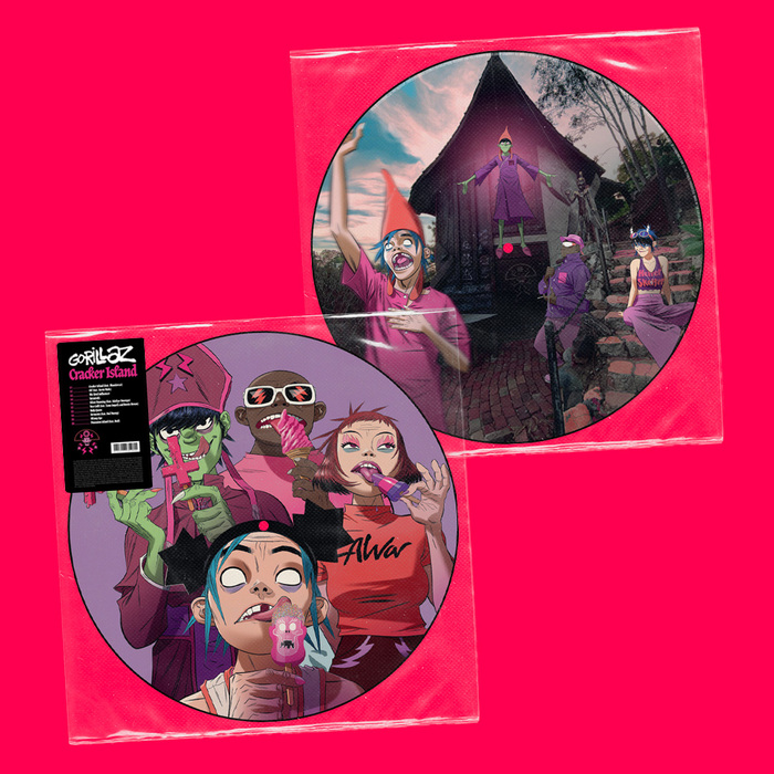 Gorillaz – Cracker Island album art and World Tour 2022 8