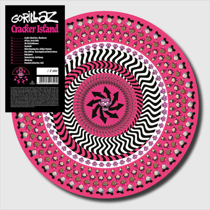 Gorillaz – Cracker Island album art and World Tour 2022 1