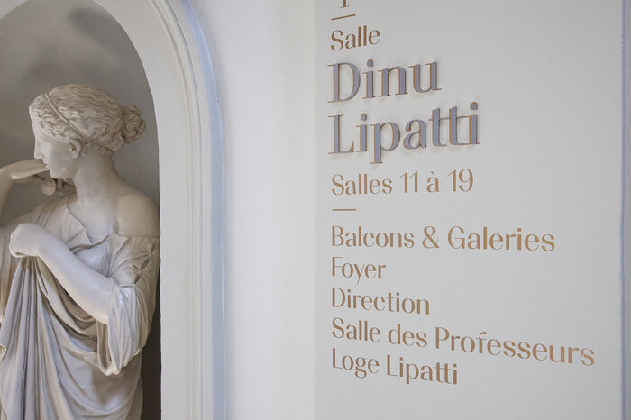 Geneva Conservatory of Music wayfinding 2