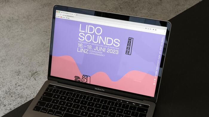 Lido Sounds visual identity 4