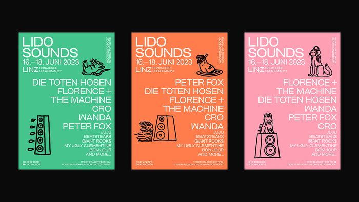 Lido Sounds visual identity 10