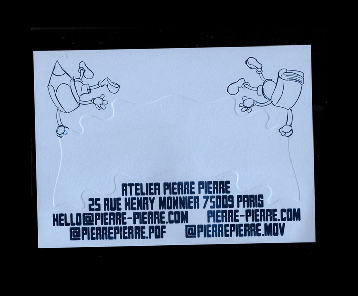Atelier Pierre Pierre greeting card 2023