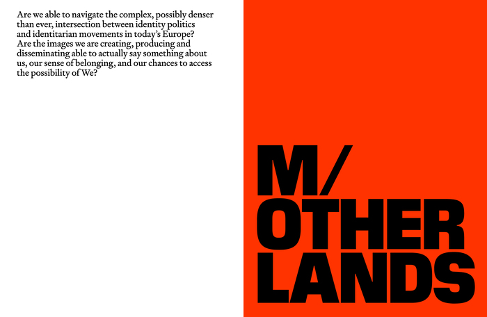 Foam magazine, issue #62, “M/otherlands” 2