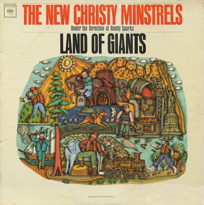 The New Christy Minstrels – Land of Giants album art