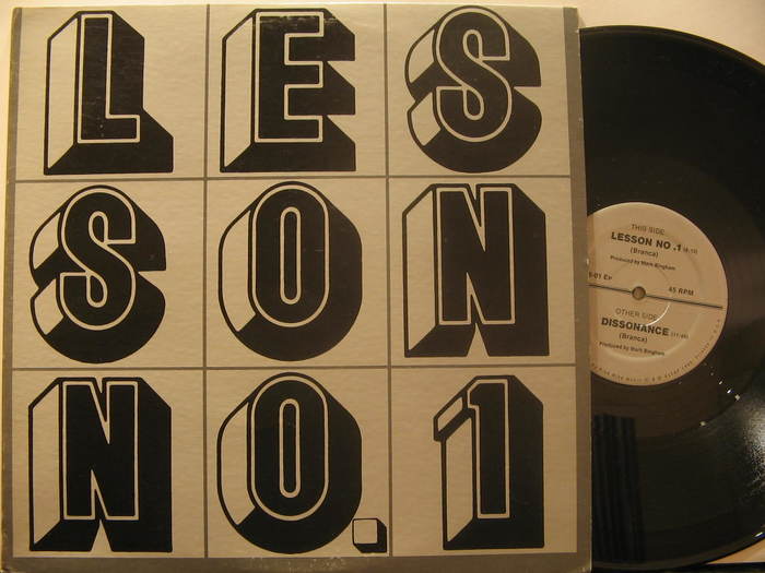 Glenn Branca – Lesson No. 1 album art 2