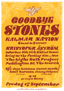 “Goodbye Stones” poster