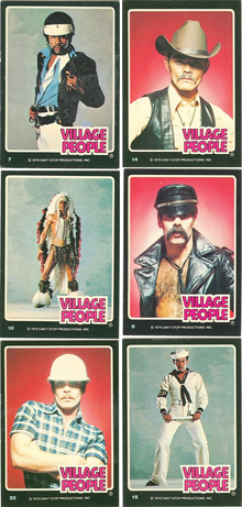 Village People trading cards