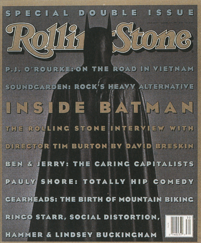 Rolling Stone, Batman Issue, 1993 - Fonts In Use