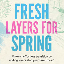 Fresh Layers for Spring at ModCloth