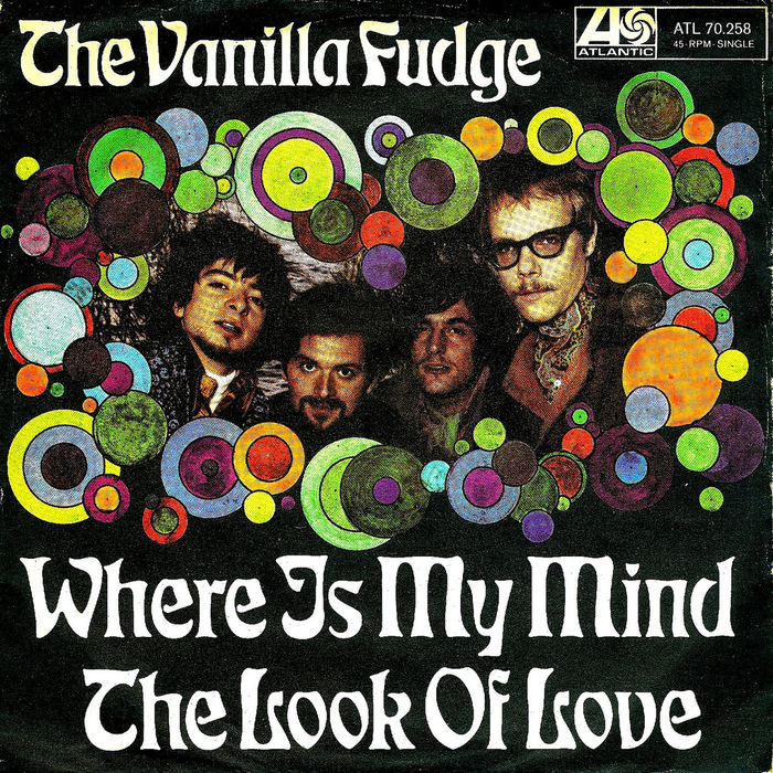 The Vanilla Fudge record covers 2