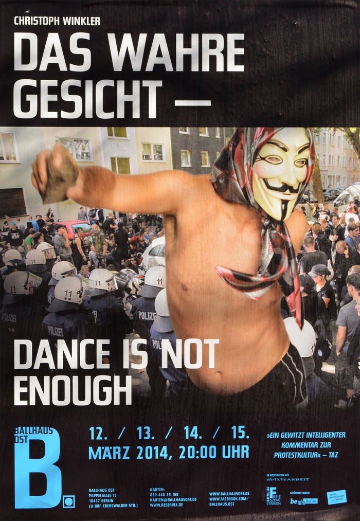 Das wahre Gesicht – Dance is not enough at Ballhaus Ost