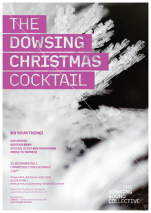 The Dowsing Christmas Cocktail poster