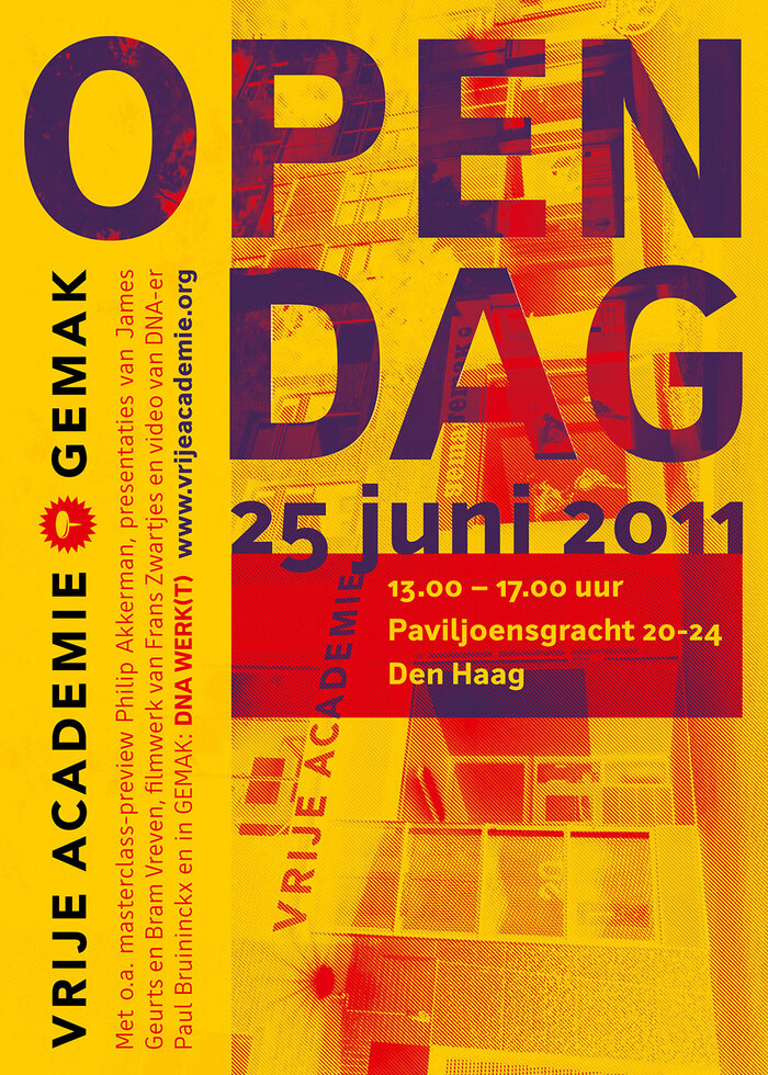 Open Days poster proposal, 2011