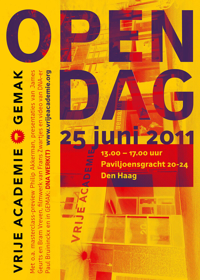 Open Days poster proposal, 2011