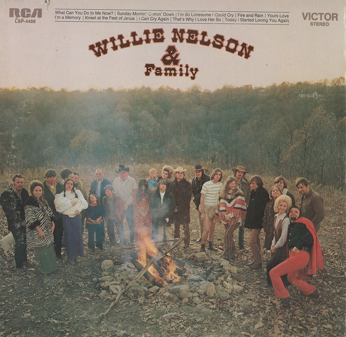 Willie Nelson – Willie Nelson & Family album art 1