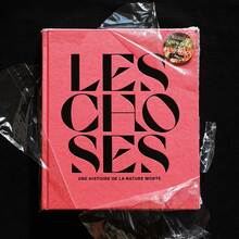 <cite>Les Choses</cite> at Louvre, exhibition catalog and merchandise