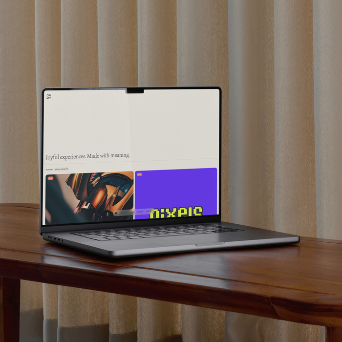 OHMY Studio rebranding 1