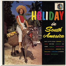 Pedro and His Amigos – <cite>Holiday in South America</cite> album art
