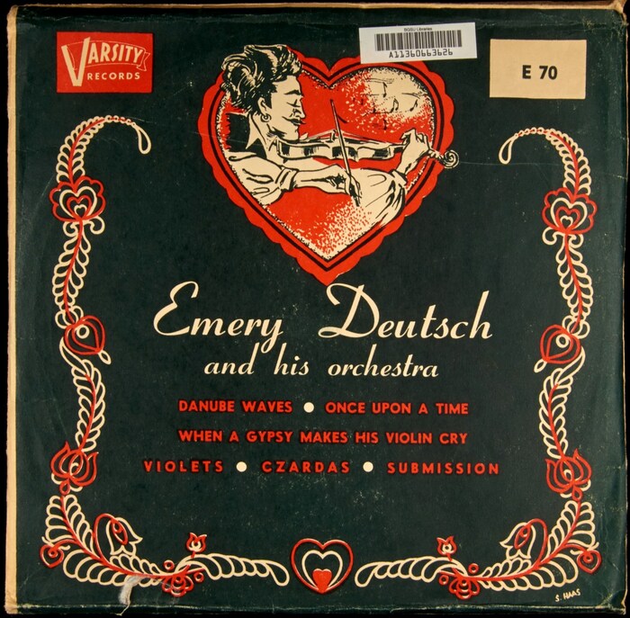 Shellac record (78⅓ RPM), Varsity E 70
