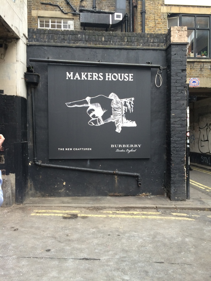 Makers House exhibition by Burberry 1