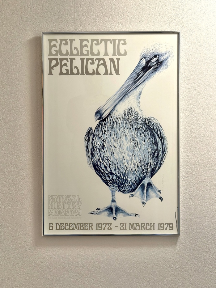 Eclectic Pelican exhibition poster 2