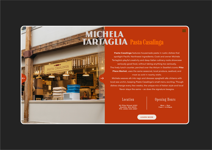 Michela Tartaglia website 4