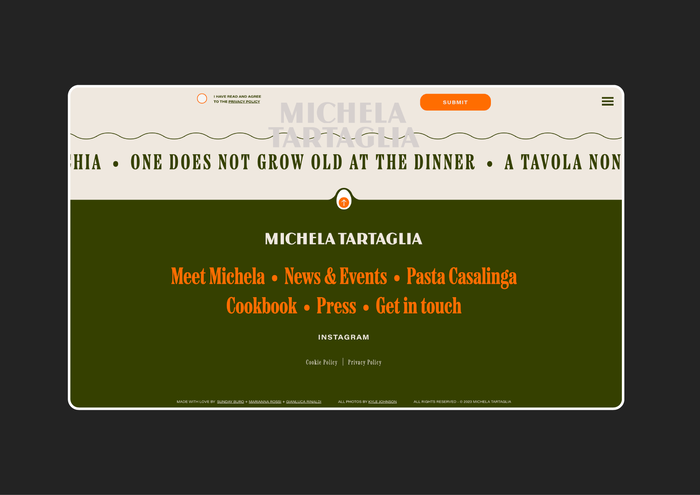 Michela Tartaglia website 7