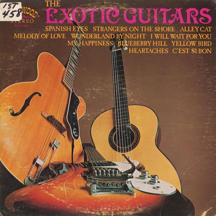 The Exotic Guitars, 1968. Cover design by . [More info on Discogs]