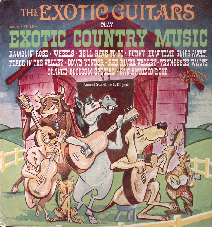 Exotic Country Music, 1970. Cover design by , with . [More info on Discogs]