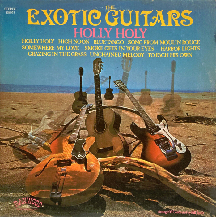 Holly Holy, 1970. Cover design by . [More info on Discogs]