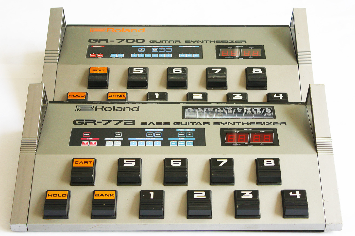 Roland GR-700, G-707, and GR-77B - Fonts In Use
