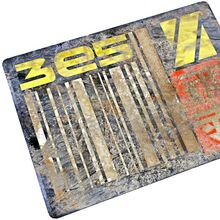 Blade Runner prop license plates
