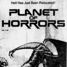 <cite>Galaxy of Terror</cite> (a.k.a. <cite>Planet of Horrors</cite>) print ad and lobby cards