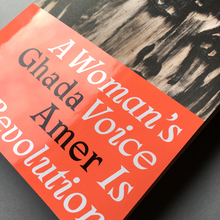 <cite>Ghada Amer – A Woman’s Voice Is Revolution</cite> exhibition catalog
