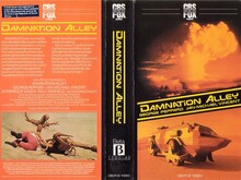 Damnation Alley Betamax video cover