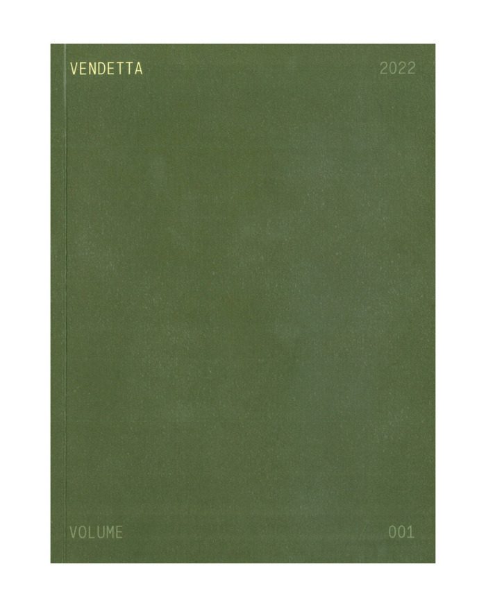 Vendetta, Volume 001 2
