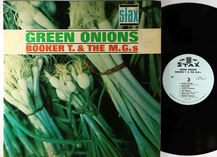 Booker T. & The M.G.s – Green Onions album art 1