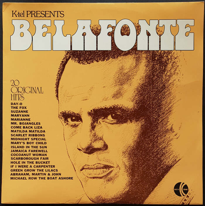 Harry Belafonte – K·tel Presents Belafonte album art 1