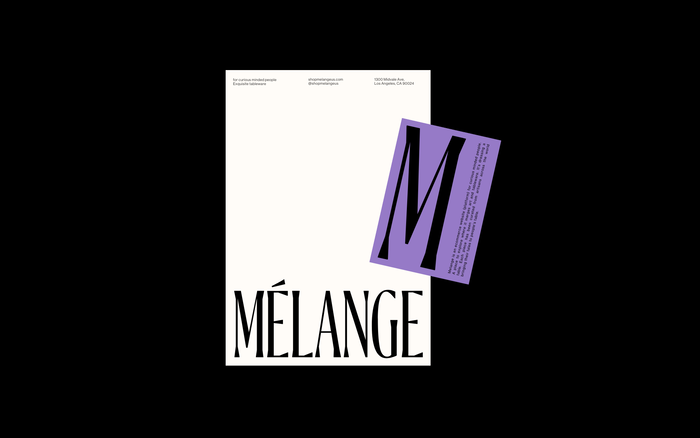 Mélange identity 1