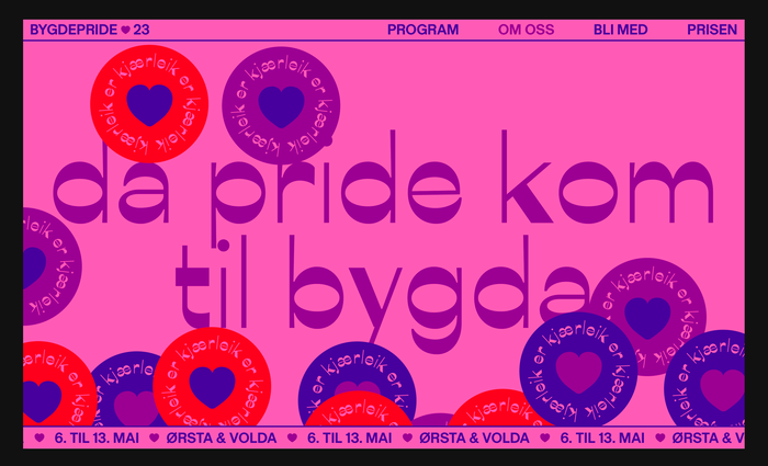 Bygdepride website 8