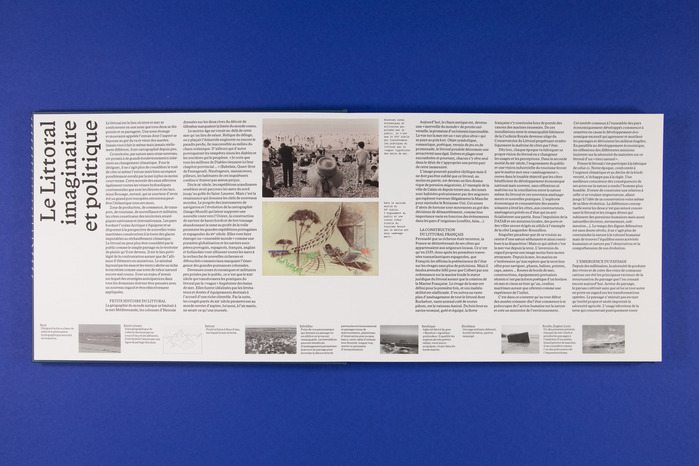 It is the images that intervene and push the following text towards the right edge of the page.