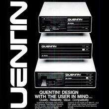 Quentin Q-400, Q-500, Q-700 print ad