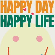 “Happy Day, Happy Life” birthday card