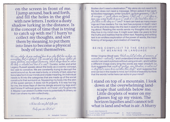 Becoming a Body of Text by Alix Stria 12